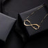 Infinite Couple Name Necklace